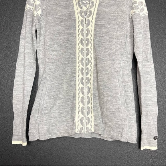 Obermeyer Wool Long Sleeve‎ Sweater Cardigan Jacket Size Medium Women - Picture 4 of 14